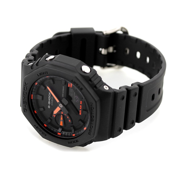 Đồng hồ nam dây nhựa Casio G-Shock chính hãng GA-2100-1A4DR (45mm) - bảo hành 5 năm