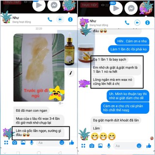 Combo giấy wax lông và que gạt