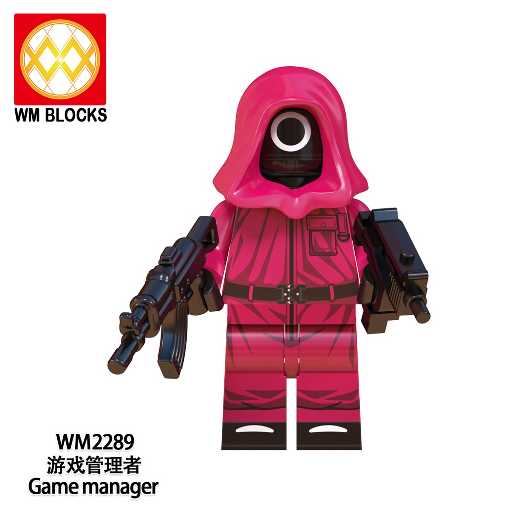 Minifigures Nhân Vật Trong Trò Chơi Con Mực Squid Game WM6131 - Đồ Chơi Lắp Ráp