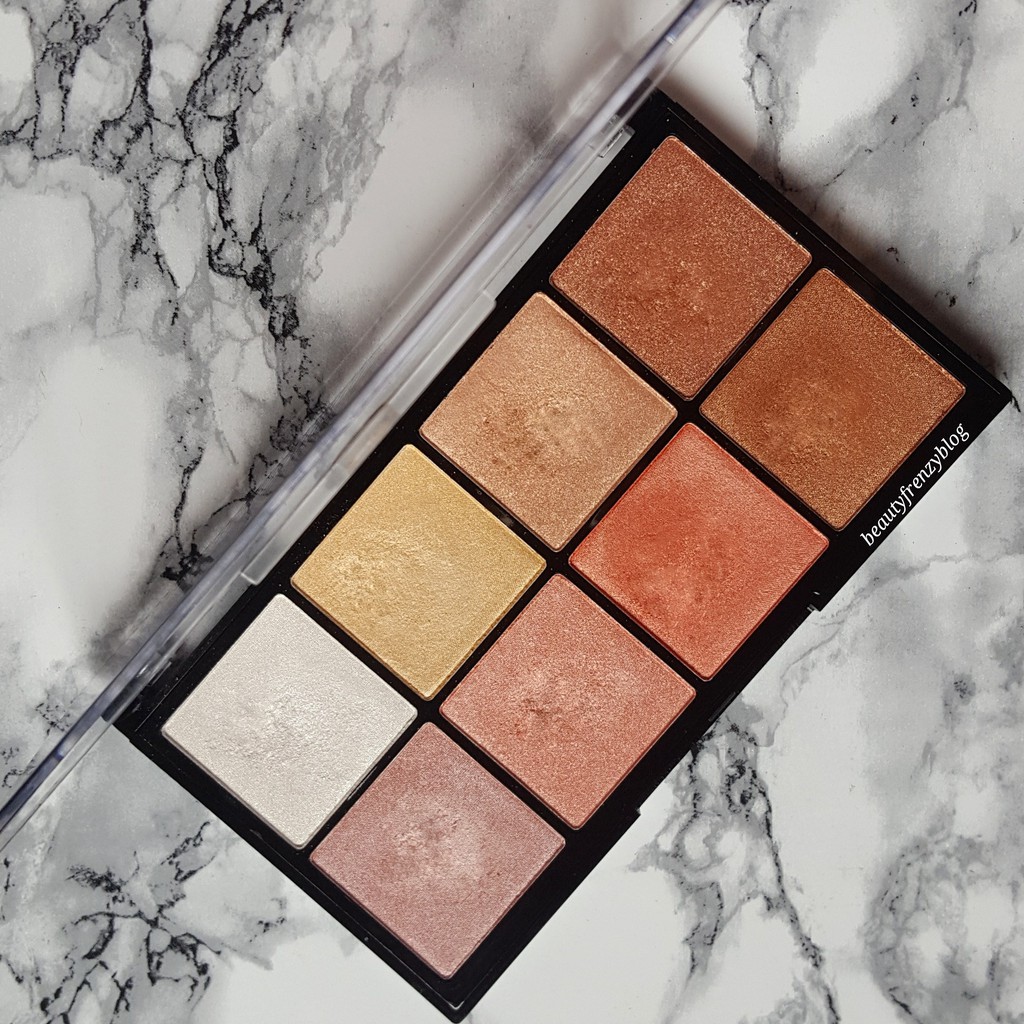 Bắt sáng Makeup Revolution Highlight Palette Pro Glow 2