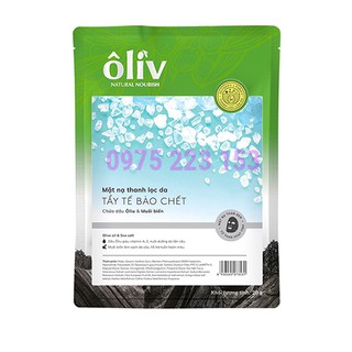 Mặt nạ thanh lọc da tẩy tế bào chết Oliv muối biển 20g