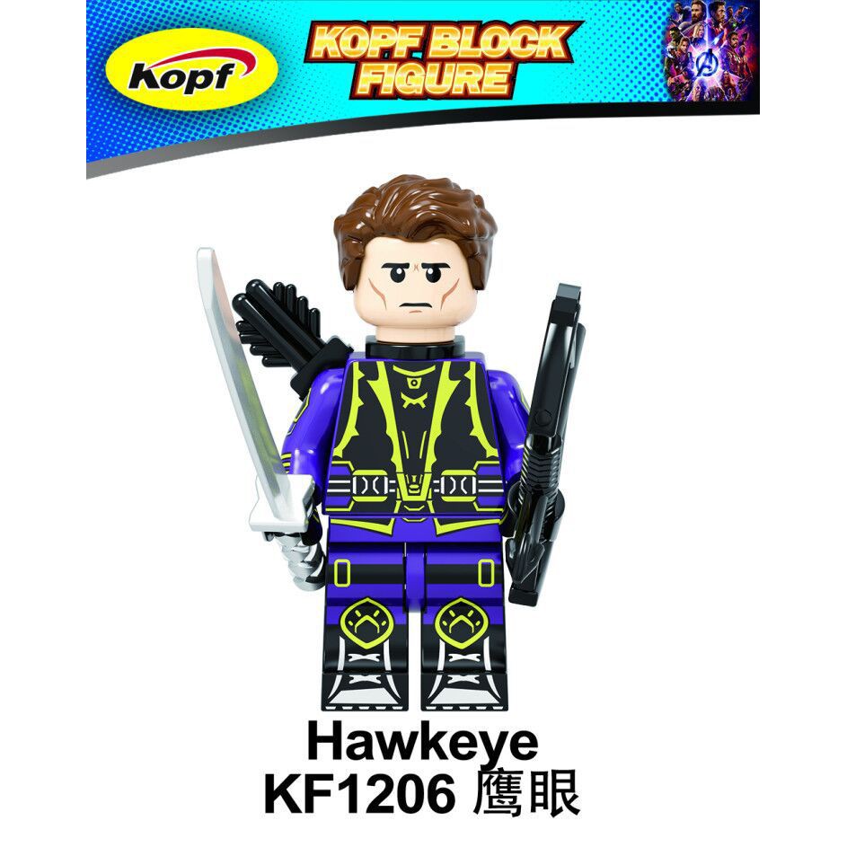 Khối lắp ghép mô hình Captain America Spider Man KF6097