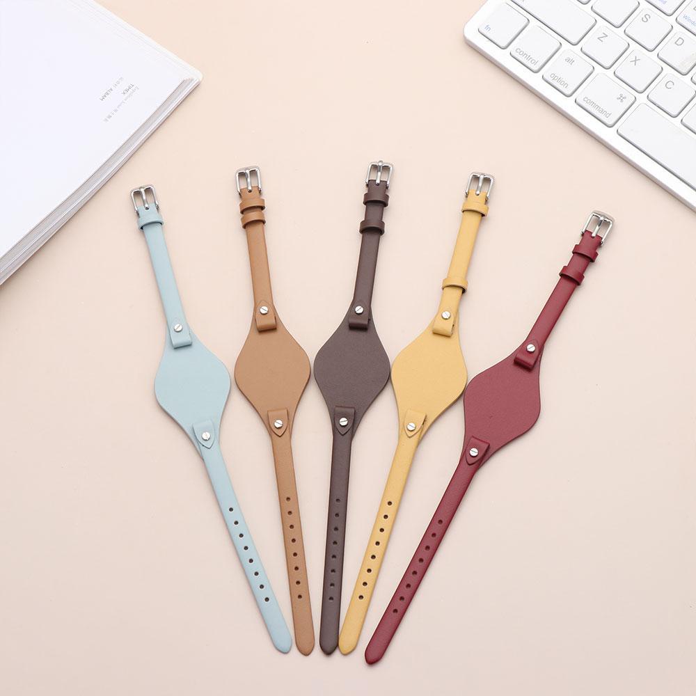 MYRONGVN Dây Đeo Bằng Da Thật Thời Trang Cho Đồng Hồ Fossil ES3077 2830 3262 3060 4176 4119 4026 4340