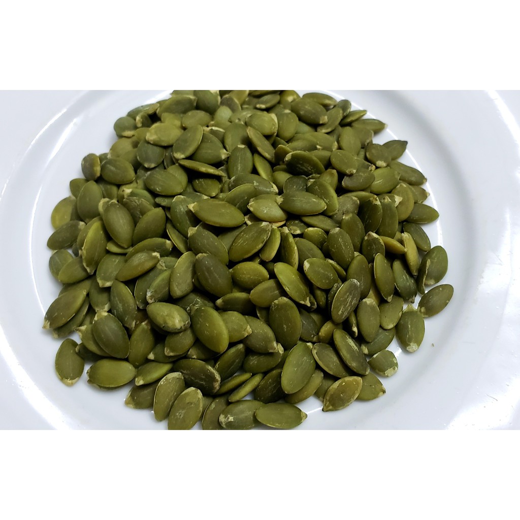 Nhân Hạt Bí Xanh loai AAA- tiêu chuẩn xuất Châu Âu, 500g