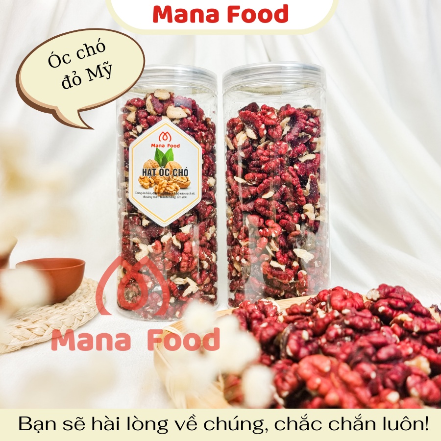 Nhân Óc Chó Đỏ Mỹ Mana Food 400G