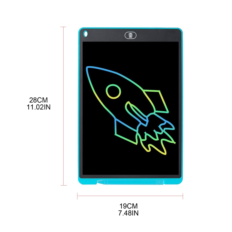 Bảng Vẽ Điện Tử LCD Không Để Lại Dấu Vết Cho Bé 3 4 5 6 7