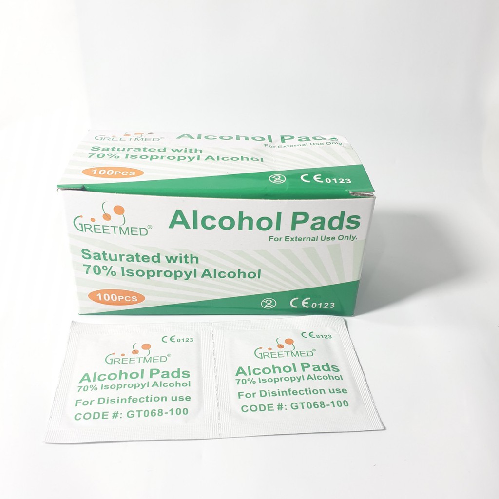 Gạc tẩm cồn y tế tiệt trùng Alcohol Pads