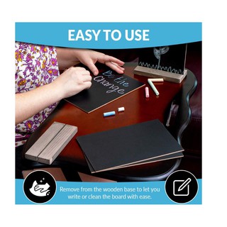 Bảng gỗ ghi chú mini có đế