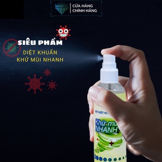 Chai xịt khử mùi diệt khuẩn nanofog 100ml