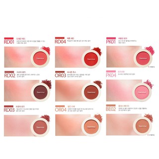 Phấn má hồng Saemmul Single Blusher OR02