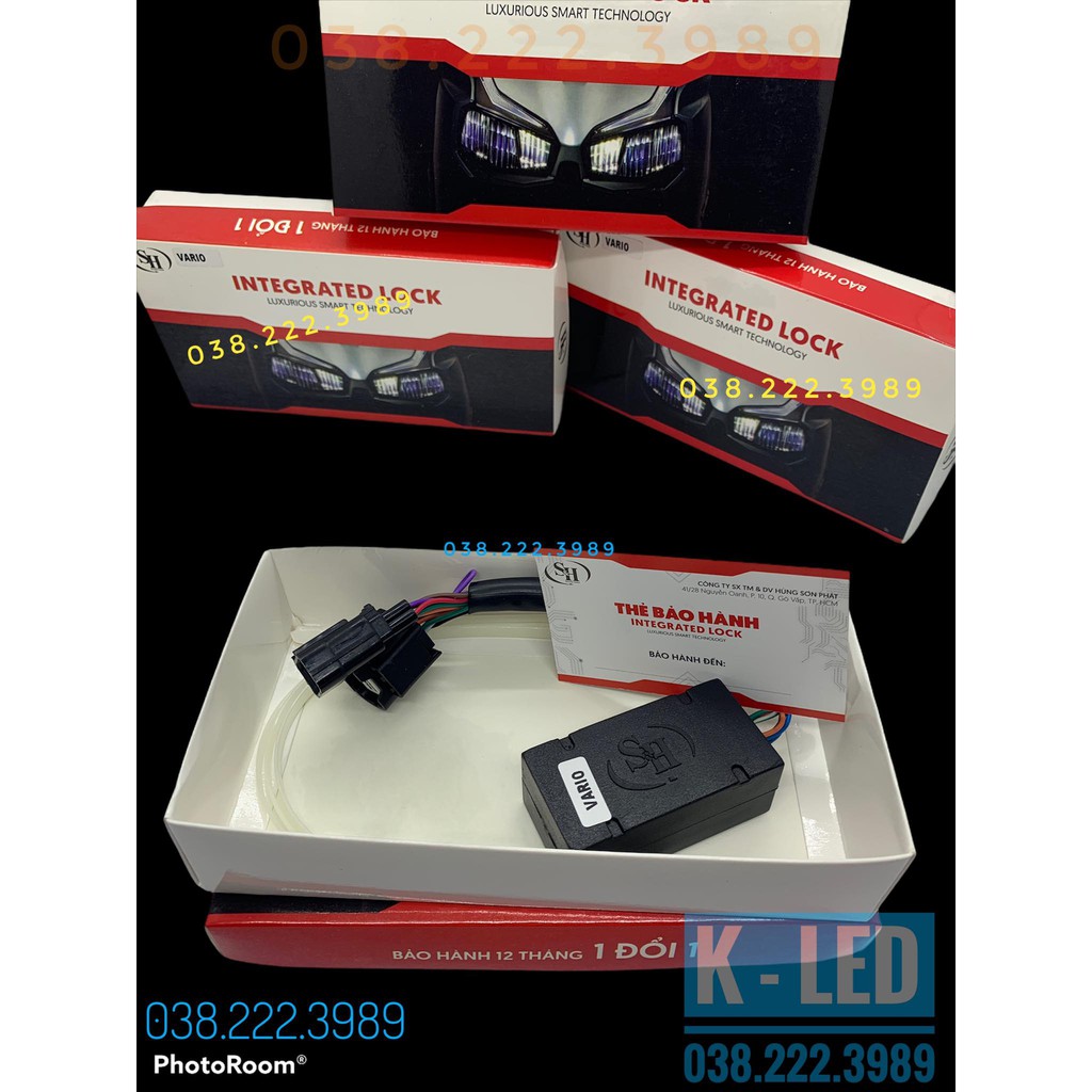 Mạch Bật Tắt Đèn Pha Cho Xe Honda Vario 125i/150i 2018 2019 2020 2021