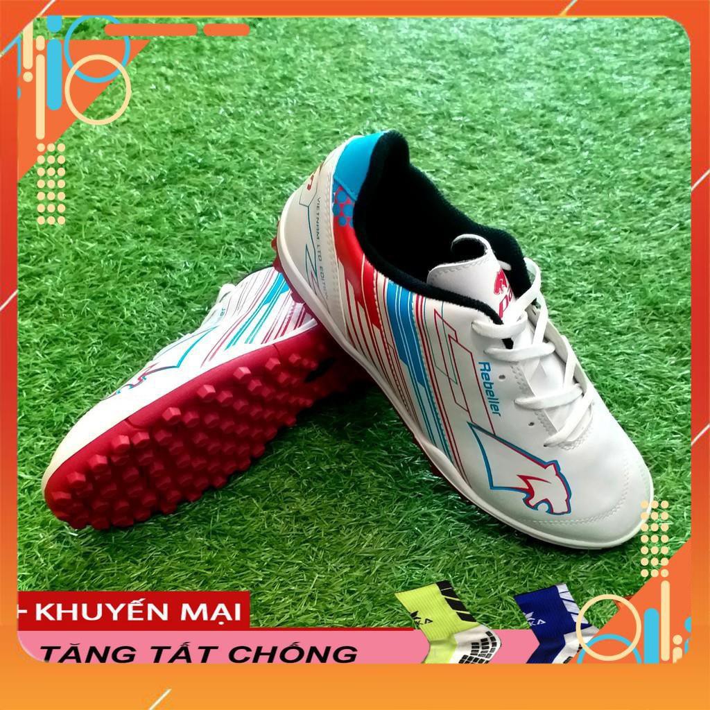 Tổng Xả Kho. Giày đá banh Pan Rebeller R TF - Trắng NEW hot . NEW .