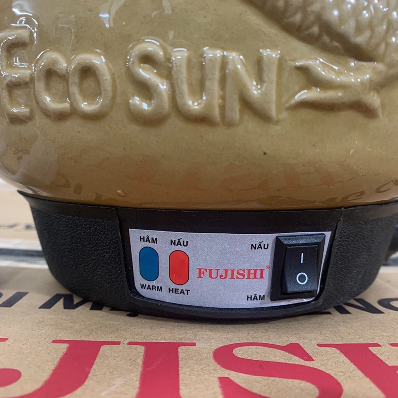 Siêu sắc thuốc điện GỐM SỨ BÁT TRÀNG Fujishi 3.2 lít HK-088 -  Ấm thuốc điện nấu tự động ngắt