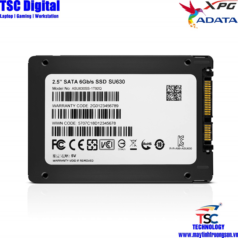 Ổ Cứng SSD ADATA Ultimate SU630 240GB 2.5" SATA 6Gb/s 3D QLC