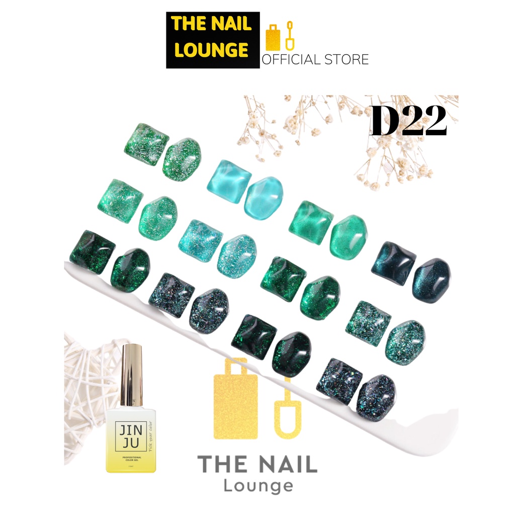 Sơn Gel JINJU mã D22 chai 15ml chính hãng