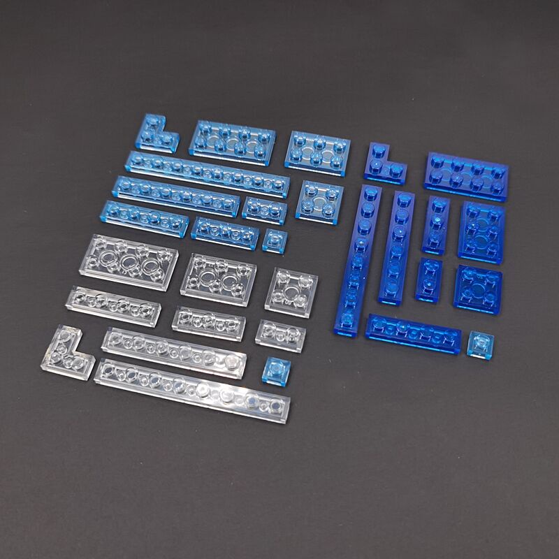 Tấm Bảng Xếp Hình Lego Loại Nhỏ Trong Suốt Chất Lượng Cao