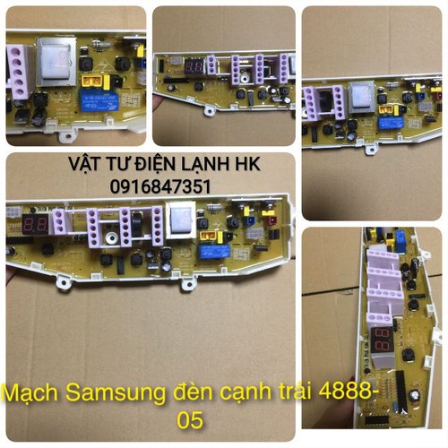 [Hàng mới] Bo mạch máy giặt SAMSUNG 4888-05 loại đèn lệch góc cạnh trái Broad MG SS