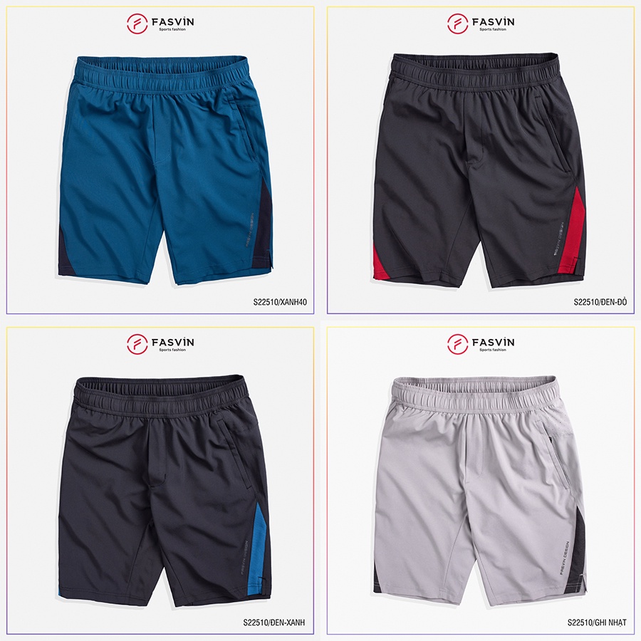Quần short gió thể thao chính hãng S22510