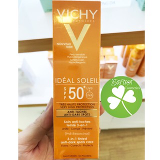 [Chính Hãng] Kem Chống Nắng Ngăn Sạm Da, Giảm Thâm Nám Không Gây Nhờn Rít Có SPF 50 Vichy 50ml