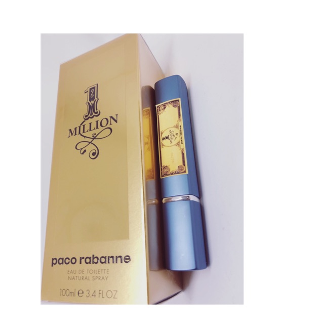 Mẫu thử nước hoa paco one milion 10ml dạng xịt