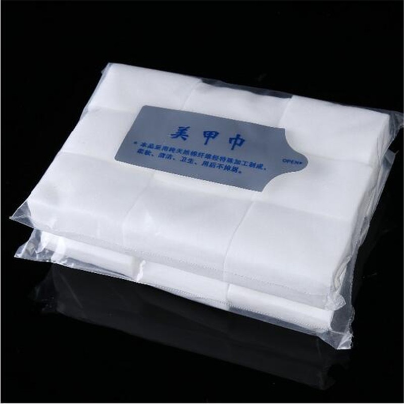 [Hàng mới về] Bộ 900 miếng bông cotton tẩy sơn móng tay