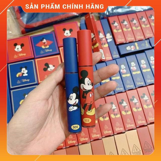 [Mã COSHOT01 hoàn 10% xu đơn 250K] 💄 SON KEM💄 3CE MICKEY limited - SẴN HÀNG