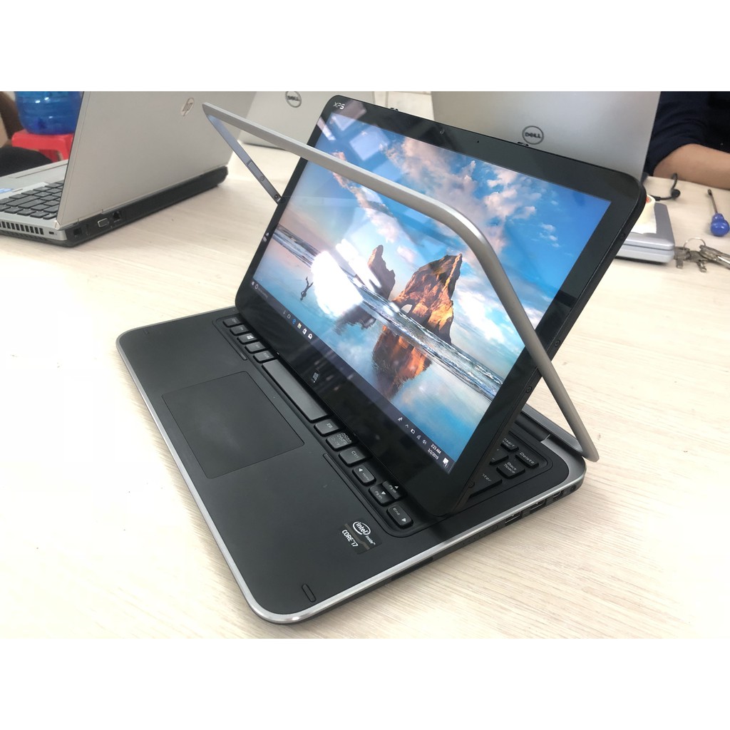 Laptop dell xps12 cảm ứng xoay, i7 3667u, ram 8gb, ssd 256gb, màn hình 12.5 inch fullhd