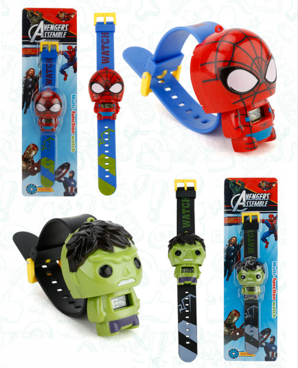 Đồng Hồ Đeo Tay Mặt Hình Siêu Anh Hùng Dành Cho Trẻ Em | BigBuy360 - bigbuy360.vn