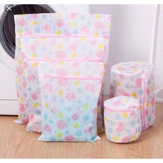 Bộ 5 túi lưới giặt đồ phân loại quần áo loai dep