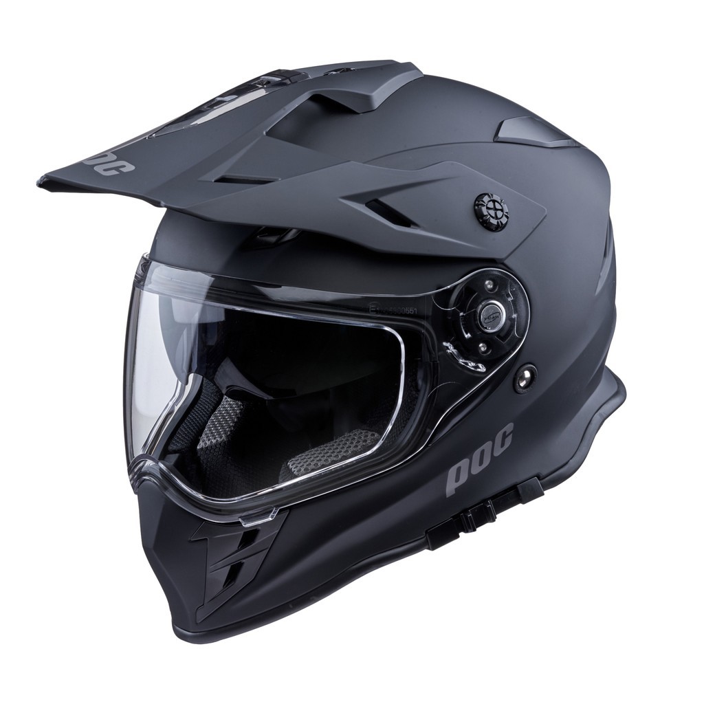 Mũ bảo hiểm Fullface POC POWER DUAL ĐEN NHÁM #CHÍNH HÃNG