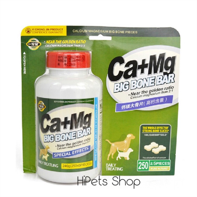 Kẹo nhai bổ sung Ca + Mg cho chó