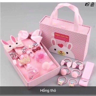 HỘP PHỤ KIỆN TÓC CHO BÉ SIÊU XINH