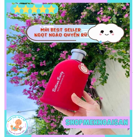 Sữa Tắm Bettina Barty Red Line 500 ml ( màu đỏ ) ĐỨC