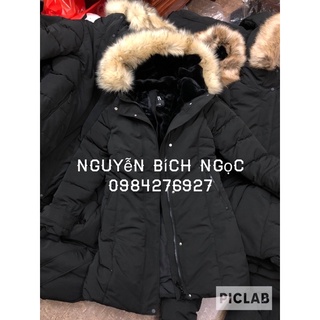 AO KHOÁC  PARKA ZARA ( Hàng có sẵn-ảnh thật)