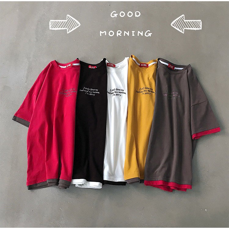 [Mã WA9910 giảm 10k đơn 99k] Áo thun thêu chữ only ( Unisex - nam nữ đều mặc được )