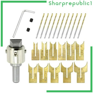 [Shpre1] Bộ dao phay hạt gỗ làm hạt Phật