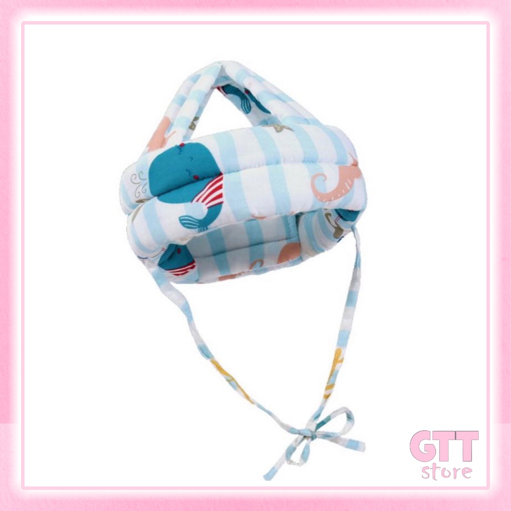 Mũ bảo vệ đầu cho bé tập đi tập bò, Mũ bảo hiểm cho bé GTT store