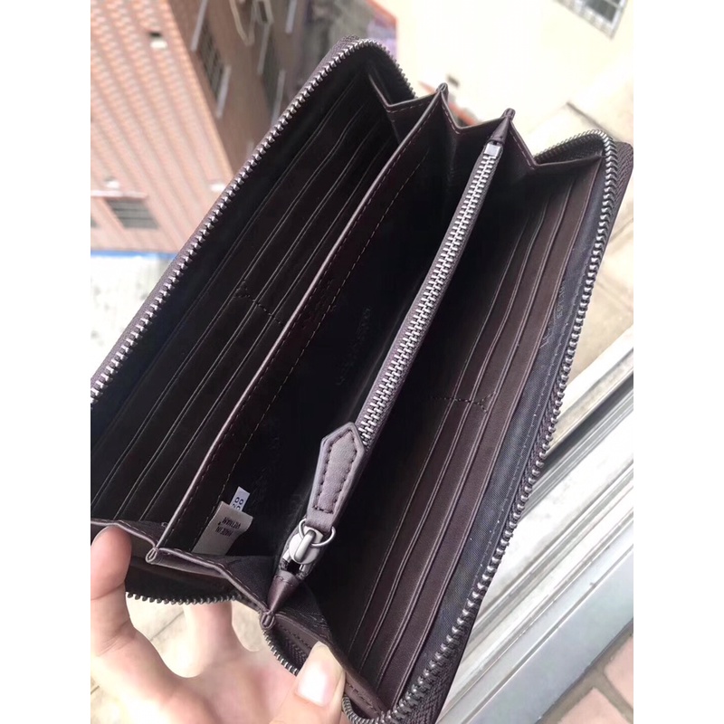 Ví Dài Coach 75000 Chất Liệu PVC Kiểu Dáng Cổ Điển Thời Trang Cho Nam Giới