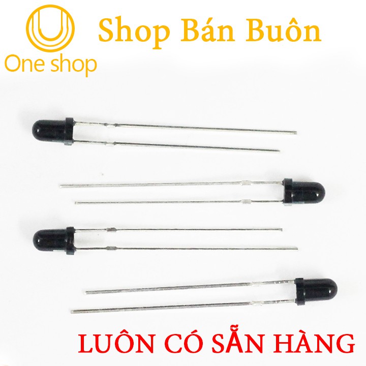 Bộ 20 Led Thu Hồng Ngoại 3mm (Đen)