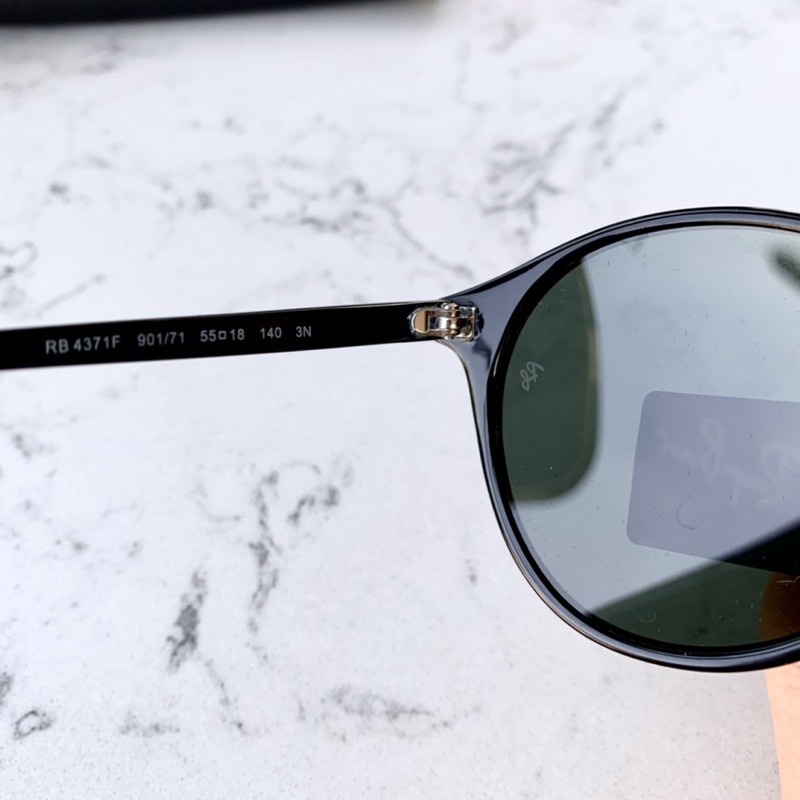 Kính nữ RAY-BAN chính hãng dáng tròn oversized model RB4371F-901-71-55