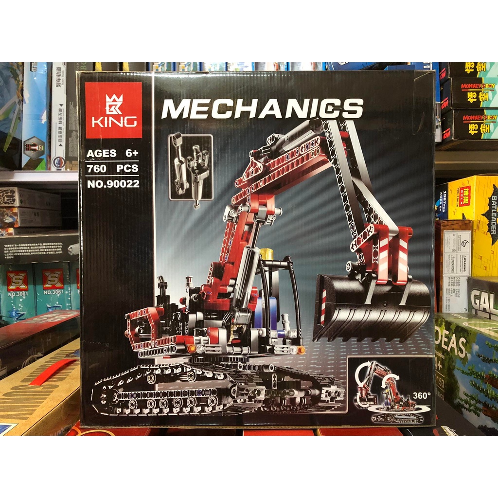 Lego Technic Lepin 20025 ( Xếp hình Máy Xúc 760 khối )