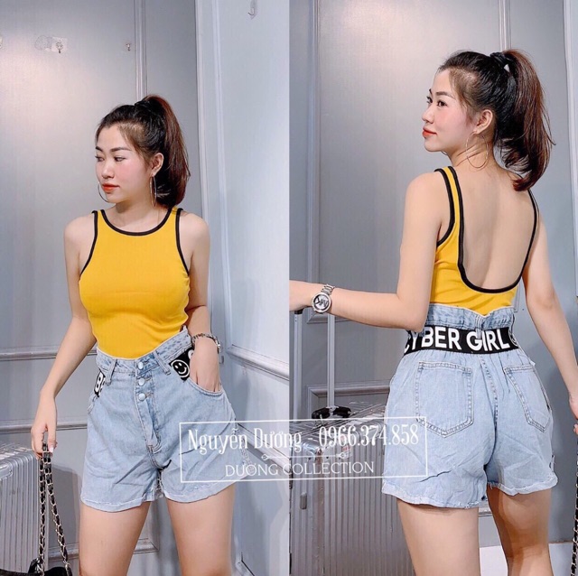 Áo ba lỗ hở lưng siêu hot( #369)