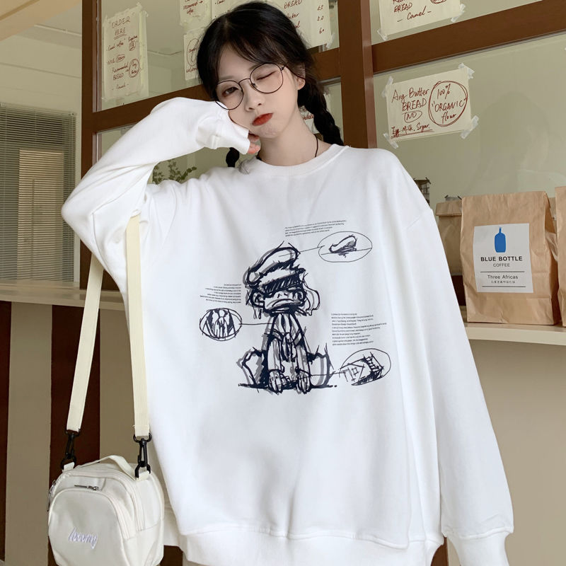 Áo Hoodie Nữ Tay Dài Thời Trang Hàn Quốc 2021