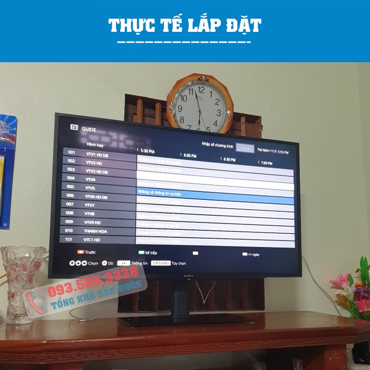 Chân Đế Tivi Đa Năng 32 - 55 Inch - Model: DZ55 Trụ Thép Lớn - Chân Tivi Đặt Bàn  Mặt Kính Cường Lực - Sang Trọng