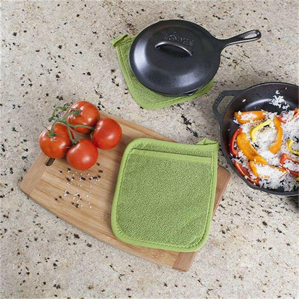 Găng Tay Làm Bếp Chất Liệu 100% Cotton Chống Bỏng