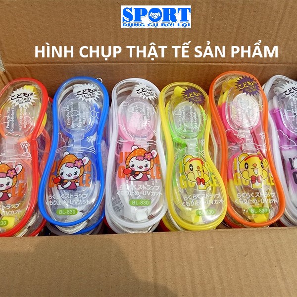 Kính bơi trẻ em, kính bơi cho bé trai, bé gái dưới 12 tuổi Shop-Dungcuboiloi