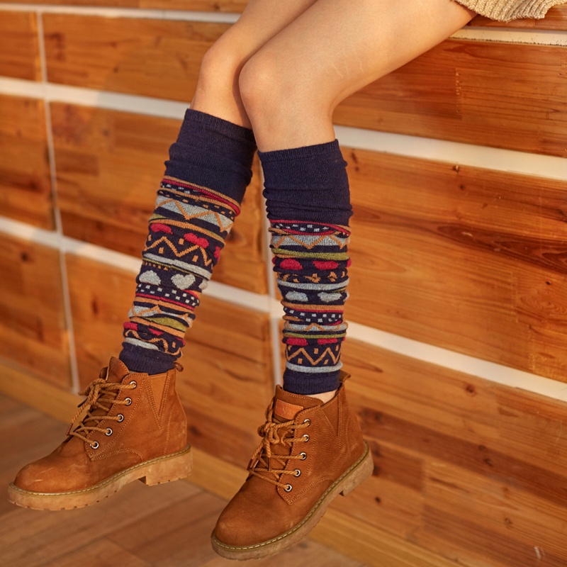 Youyo Vớ Ống Chân Giữ Ấm Mùa Đông Thời Trang Dành Cho Nữ