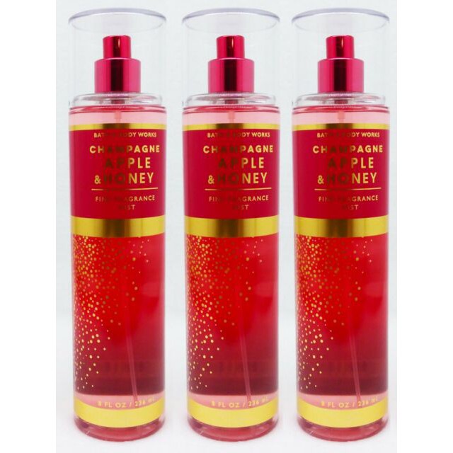 Xịt Thơm Champagne Apple &amp; Honey Bath &amp; Body Works Fragrance Mist +jɥȽÿ08+