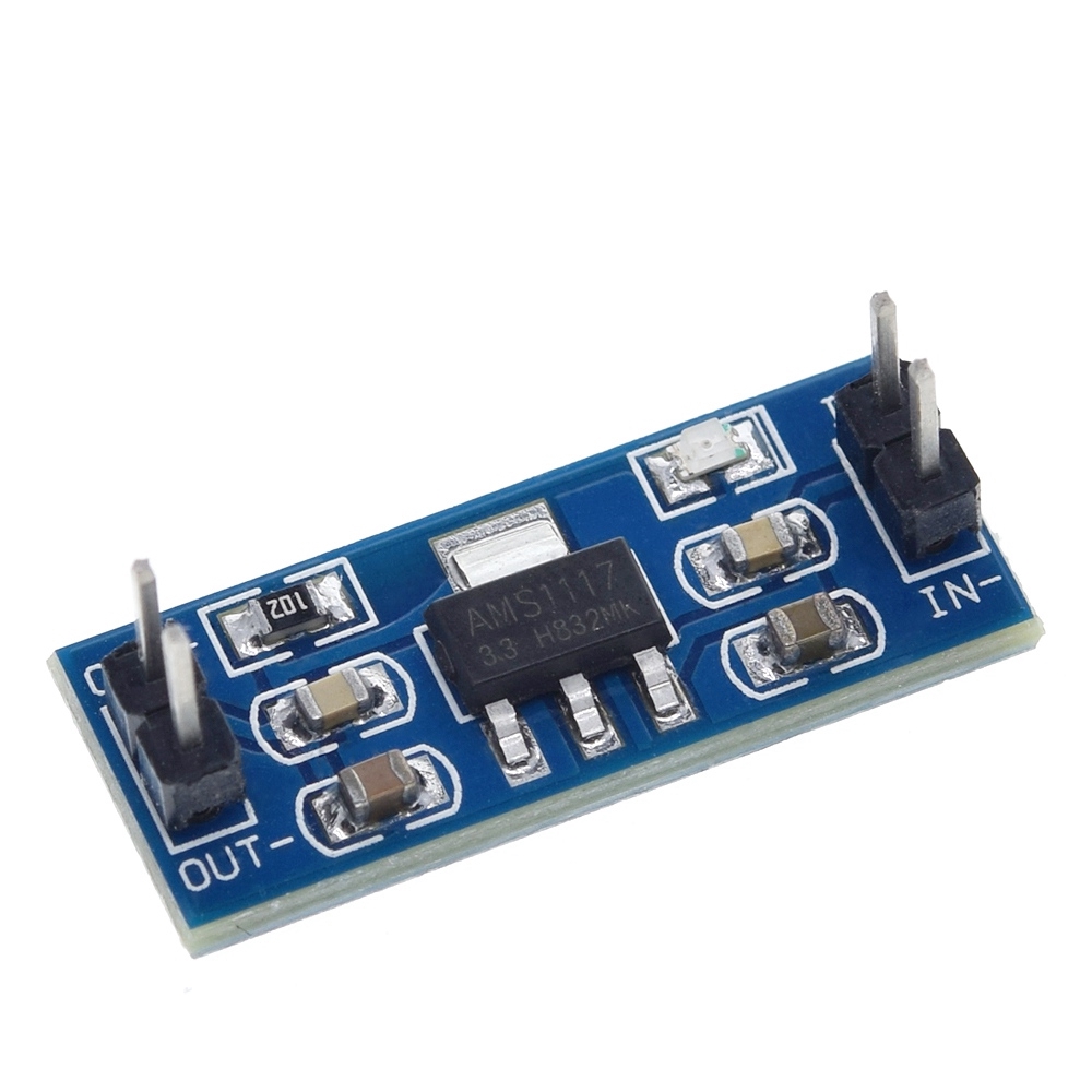 5pcs SMD AMS1117 DC-DC Step Down Buck Converter Power Supply Module DC 4.75-12V to 1.2V 1.5V 1.8V 2.5V 3.3V 5.0V for Arduino