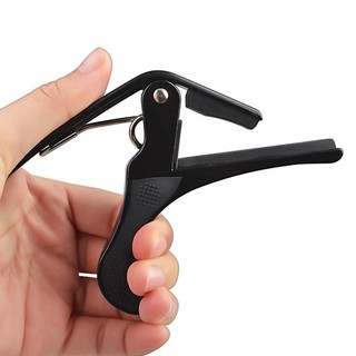 Combo Capo đàn guitar + Miếng pick + 4 móng gảy đàn guitar